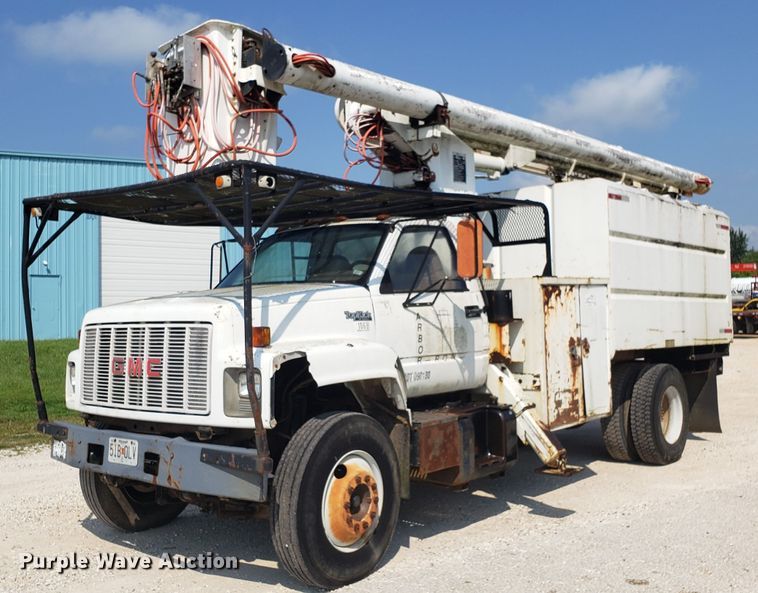 image for item DH2796 1993 GMC TopKick C6500 bucket truck