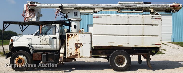 image for item DH2796 1993 GMC TopKick C6500 bucket truck