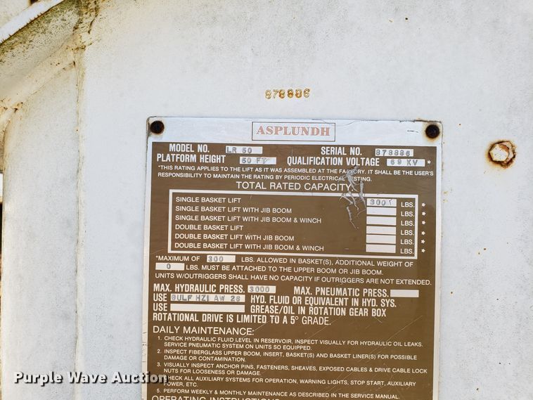 image for item DH2801 1987 Ford F700 bucket truck