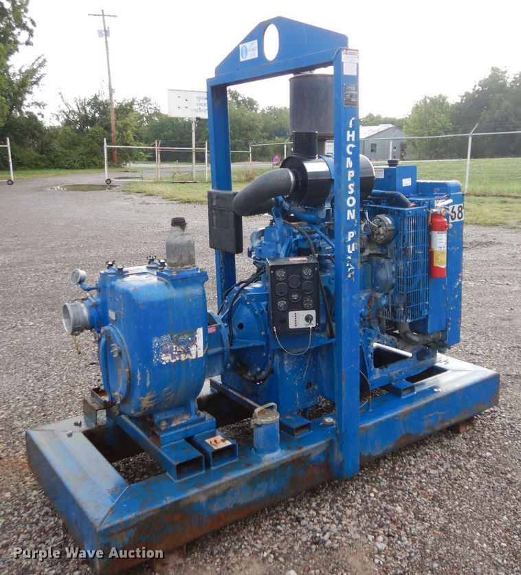 image for item DH3540 2014 Thompson 4TS centrifugal pump