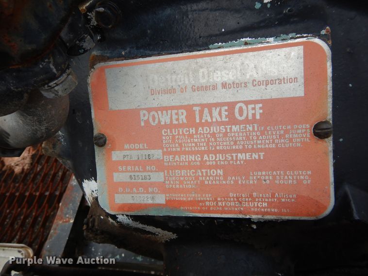 image for item DH3541 Dargo Manufacturing mud separation unit