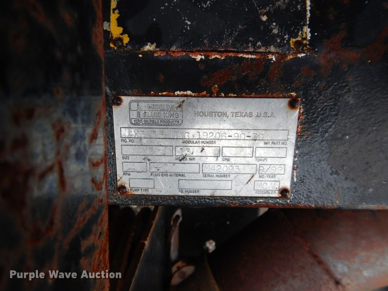 image for item DH3541 Dargo Manufacturing mud separation unit