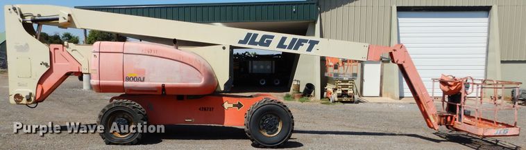 image for item DH3559 2002 JLG 800AJ boom lift