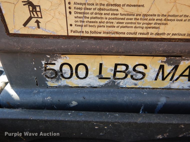 image for item DH3559 2002 JLG 800AJ boom lift