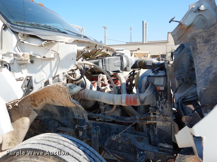 image for item DH3567 2012 Ford F750 Super Duty flatbed winch truck