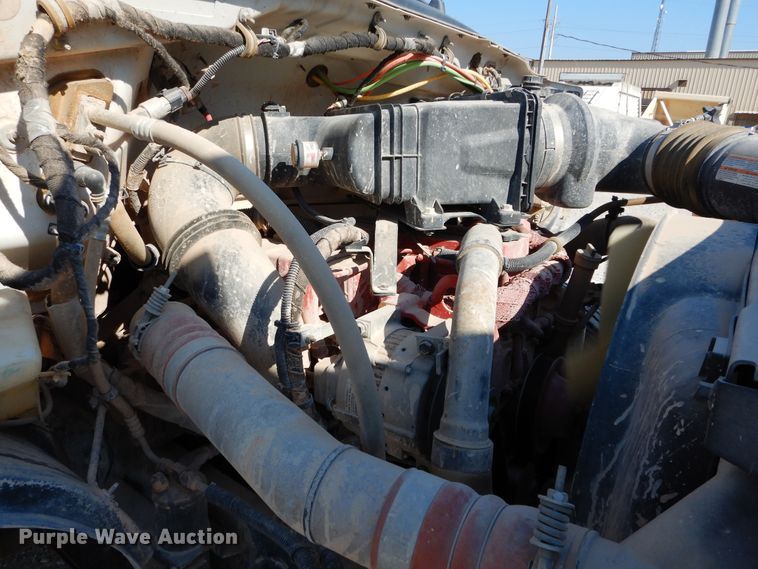 image for item DH3567 2012 Ford F750 Super Duty flatbed winch truck