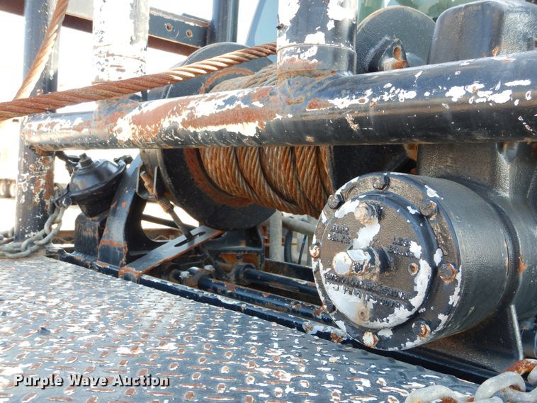 image for item DH3567 2012 Ford F750 Super Duty flatbed winch truck