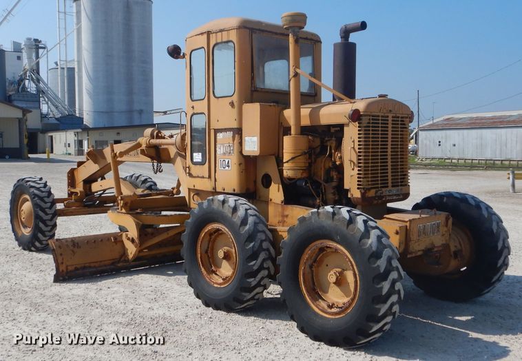 image for item DH6127 1962 Galion 104 rigid frame motor grader