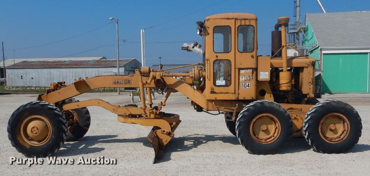 image for item DH6127 1962 Galion 104 rigid frame motor grader