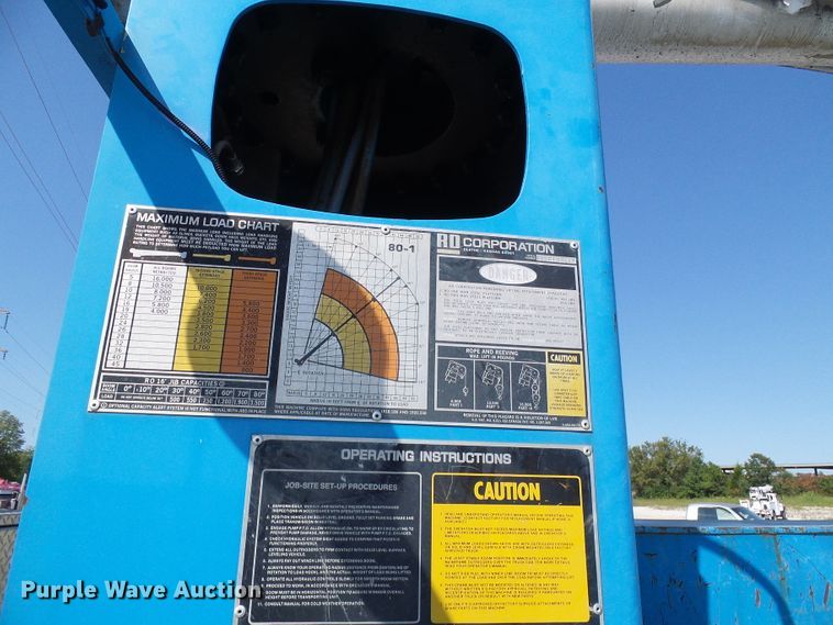 image for item DI0656 2004 Freightliner FL70 crane truck