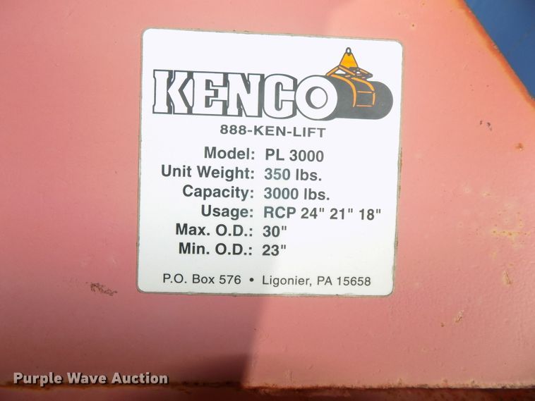 image for item DO9436 (3) Kenco barrell clamps