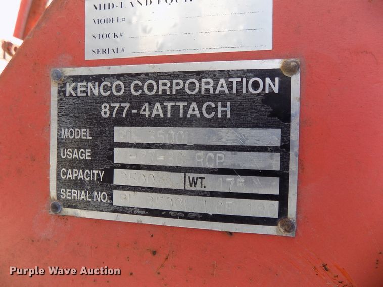 image for item DO9436 (3) Kenco barrell clamps