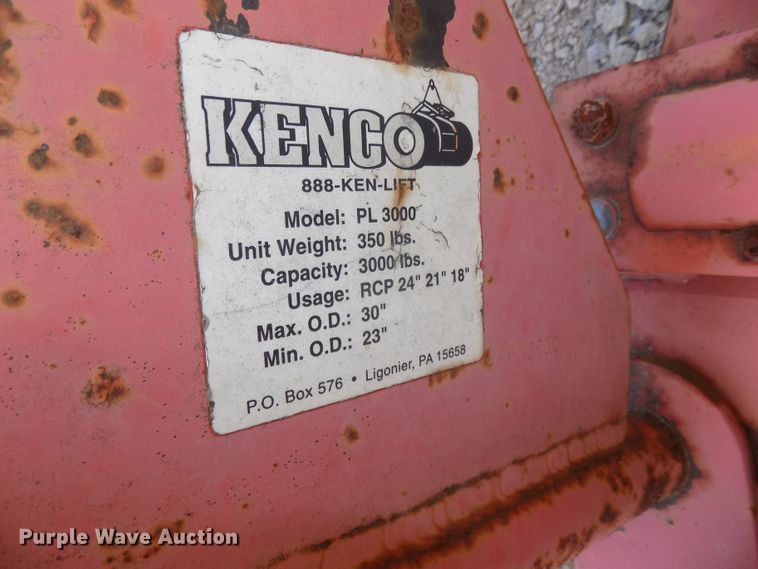 image for item DO9436 (3) Kenco barrell clamps