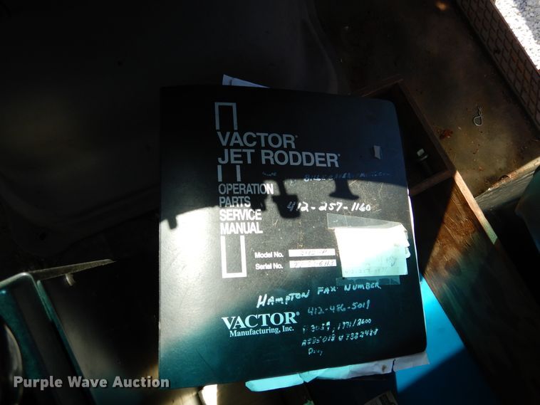 image for item EK9056 1997 Ford L8501 sewer rodder truck