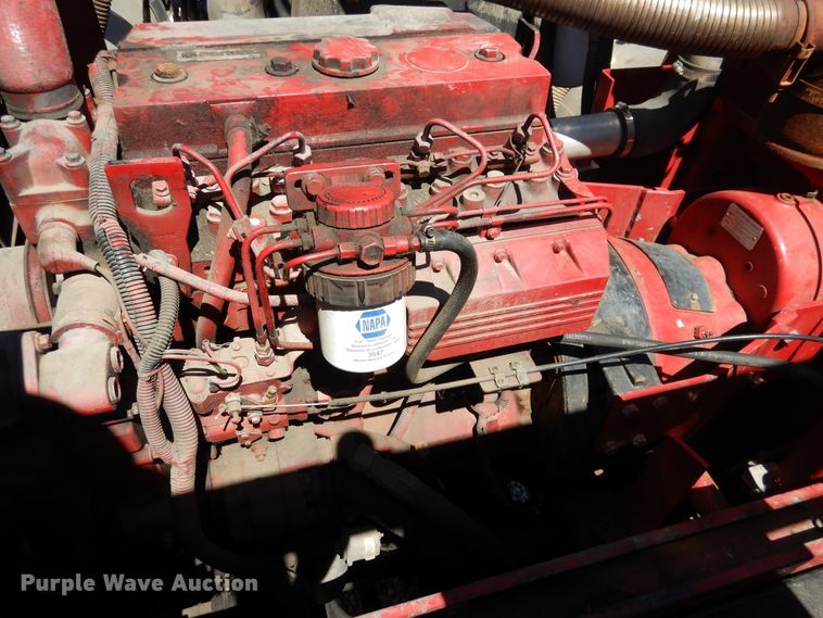 image for item EK9056 1997 Ford L8501 sewer rodder truck