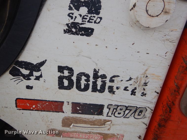 image for item FC9928 2015 Bobcat T870 skid steer