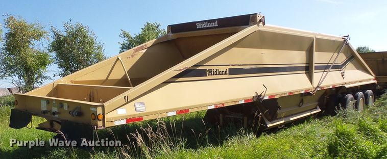 image for item FU9389 1998 Midland MG42CLAM bottom dump trailer