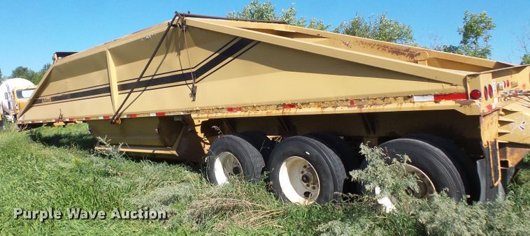 image for item FU9389 1998 Midland MG42CLAM bottom dump trailer