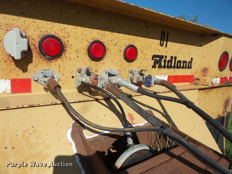image for item FU9389 1998 Midland MG42CLAM bottom dump trailer