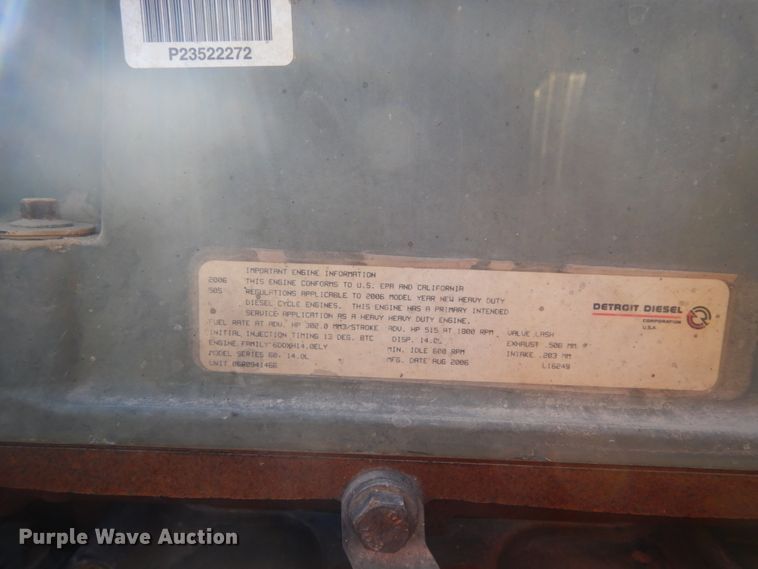 image for item FU9412 2007 Sterling L-Line semi truck