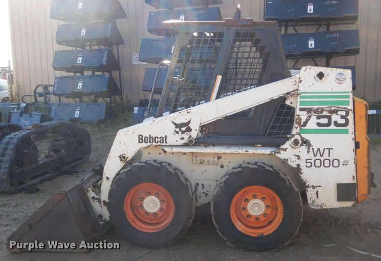 image for item FU9427 1999 Bobcat 753 skid steer