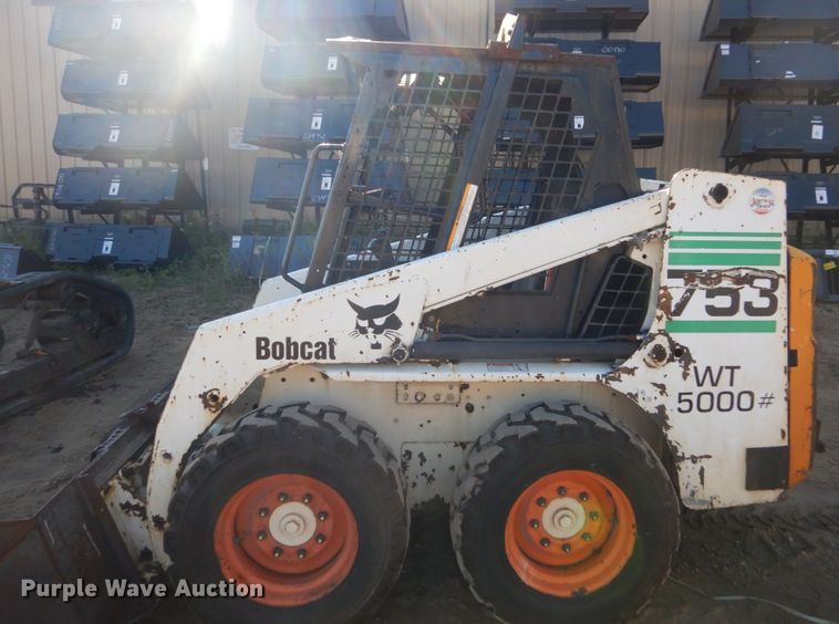 image for item FU9427 1999 Bobcat 753 skid steer