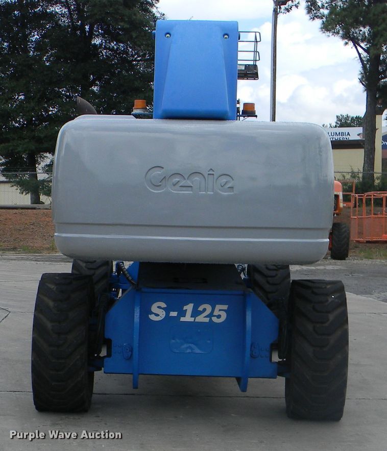 image for item G1935 2002 Genie S-125 boom lift