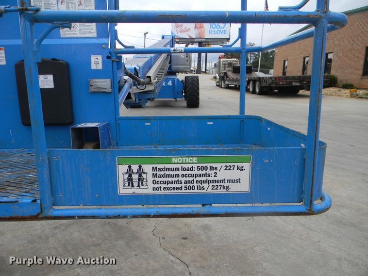 image for item G1935 2002 Genie S-125 boom lift
