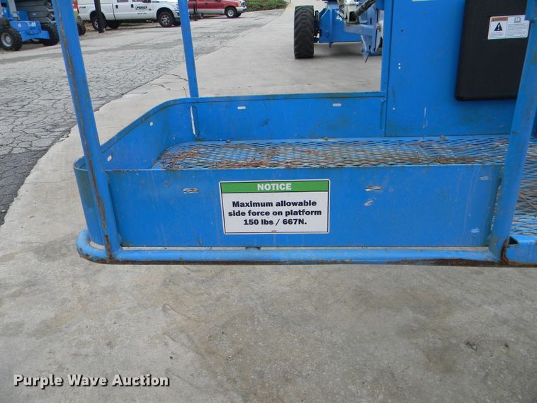 image for item G1935 2002 Genie S-125 boom lift