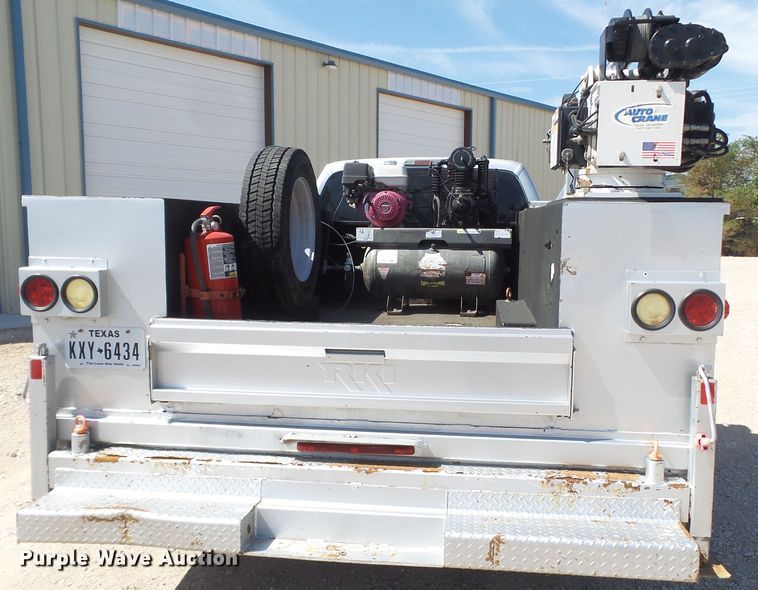 image for item GC9013 2013 Ford F450 Super Duty SuperCab utility truck with crane