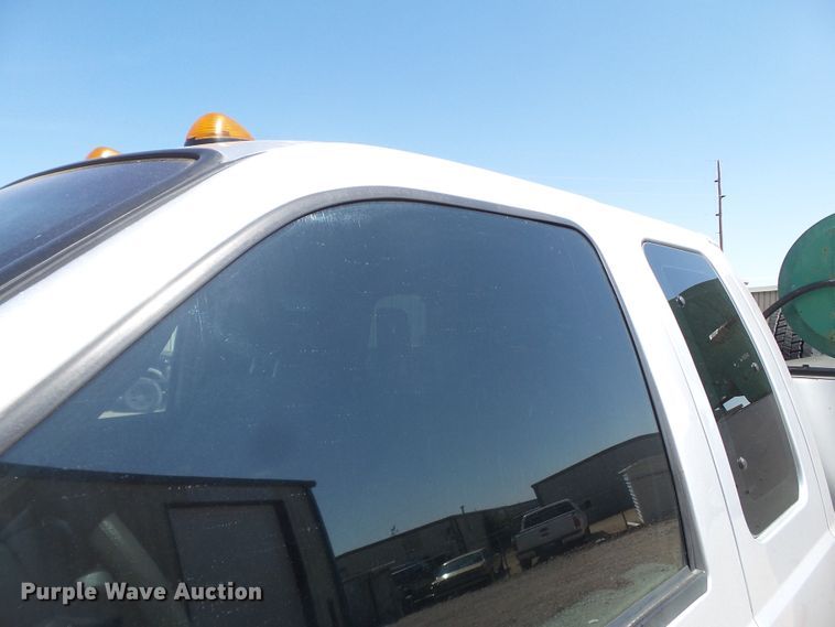 image for item GC9013 2013 Ford F450 Super Duty SuperCab utility truck with crane