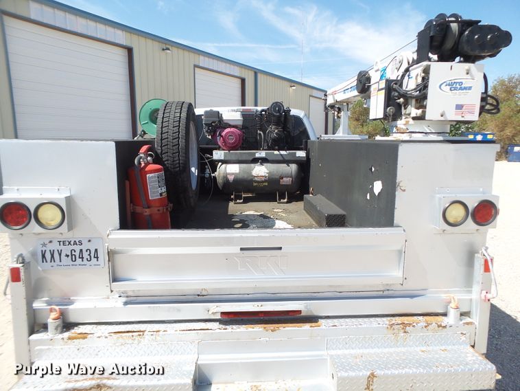 image for item GC9013 2013 Ford F450 Super Duty SuperCab utility truck with crane