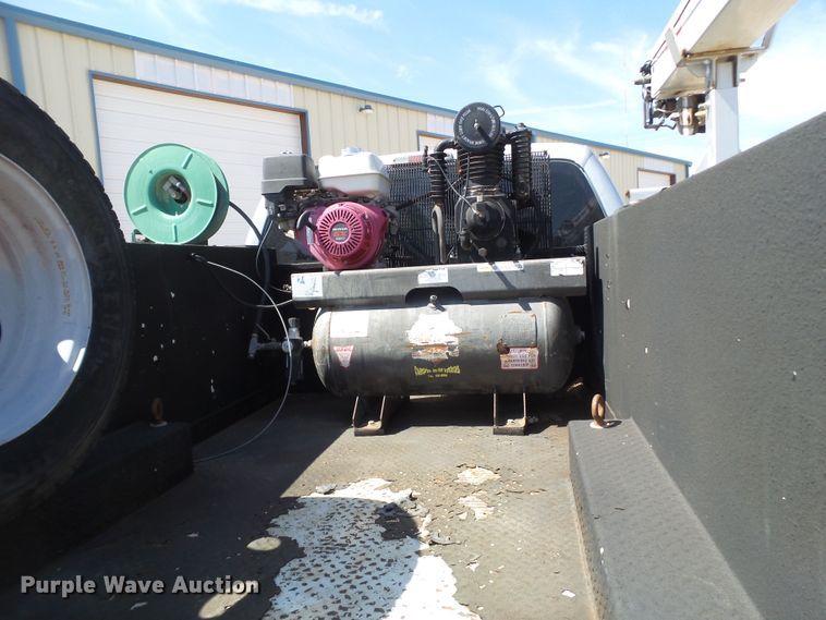 image for item GC9013 2013 Ford F450 Super Duty SuperCab utility truck with crane