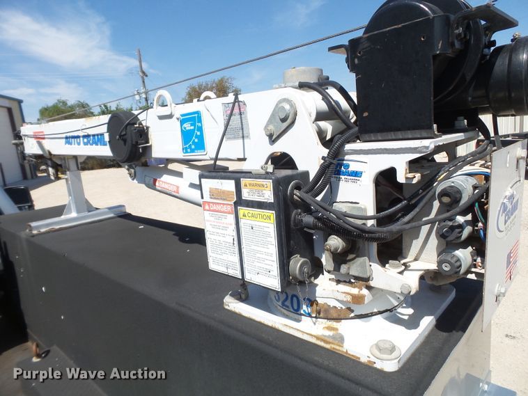 image for item GC9013 2013 Ford F450 Super Duty SuperCab utility truck with crane