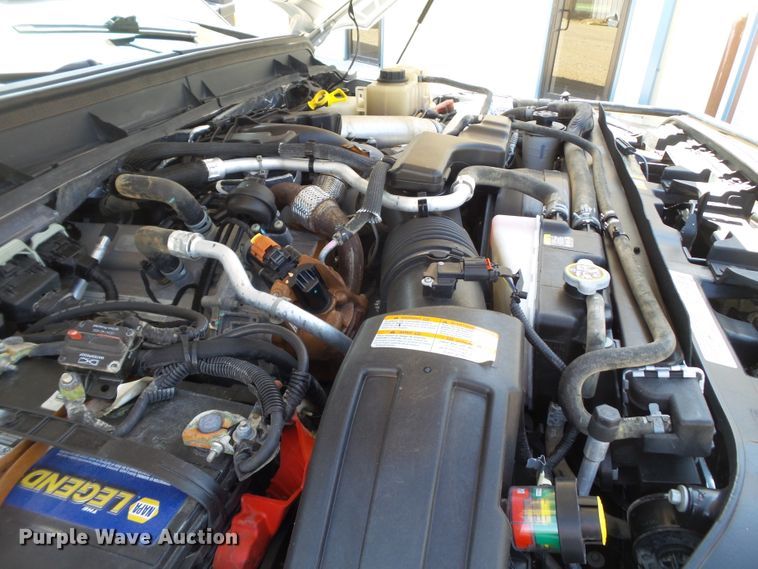 image for item GC9013 2013 Ford F450 Super Duty SuperCab utility truck with crane