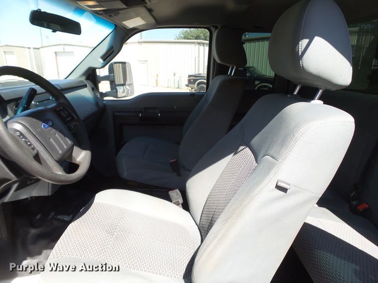 image for item GC9013 2013 Ford F450 Super Duty SuperCab utility truck with crane