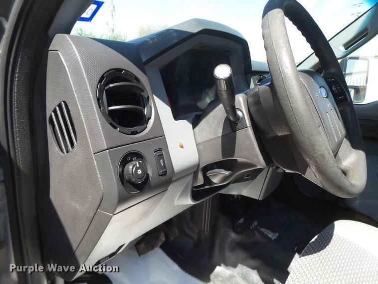 image for item GC9013 2013 Ford F450 Super Duty SuperCab utility truck with crane