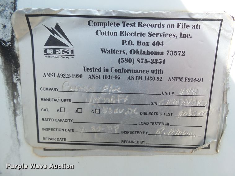 image for item GC9026 2011 Dodge Ram 5500 bucket truck