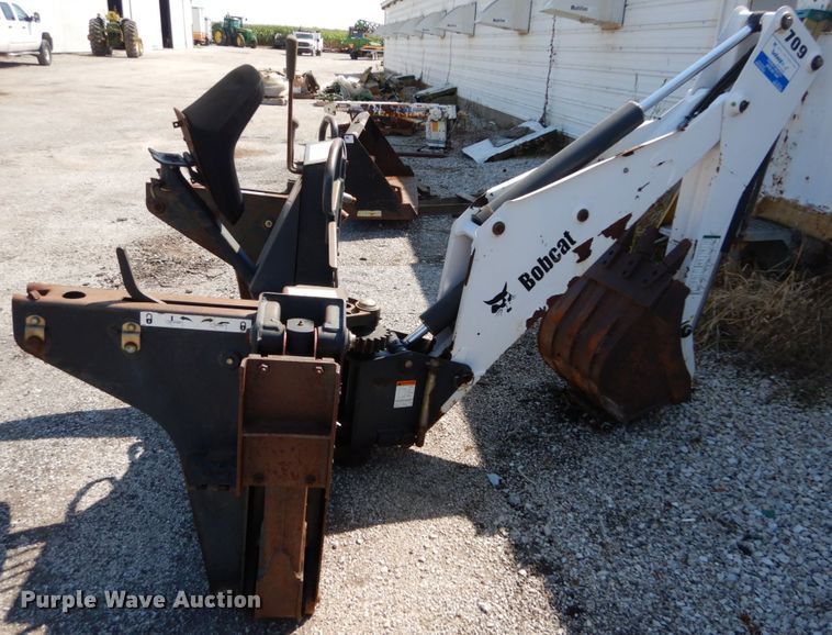 image for item GC9250 Bobcat 709FDS skid steer backhoe