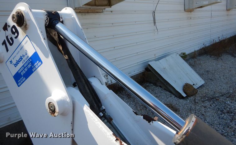 image for item GC9250 Bobcat 709FDS skid steer backhoe