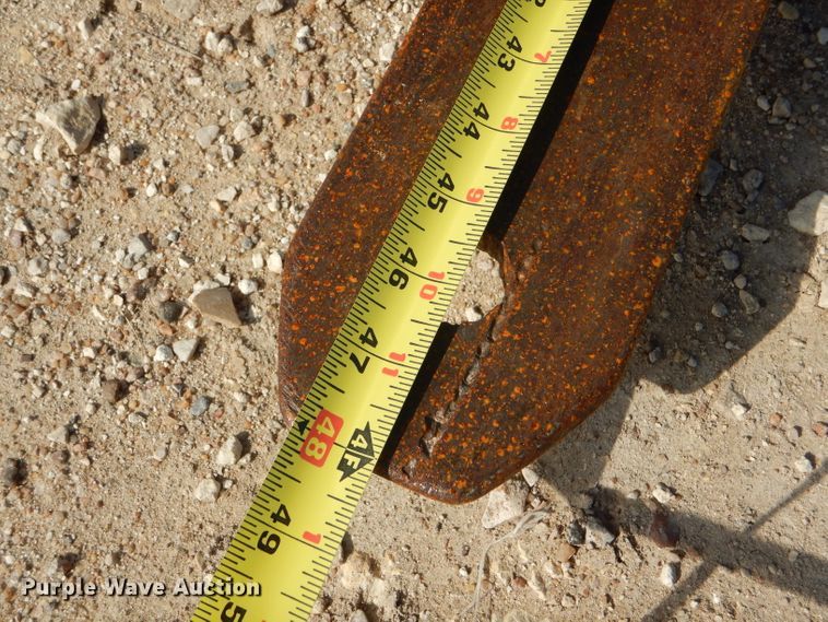 image for item GH9595 MDS skid steer pallet forks