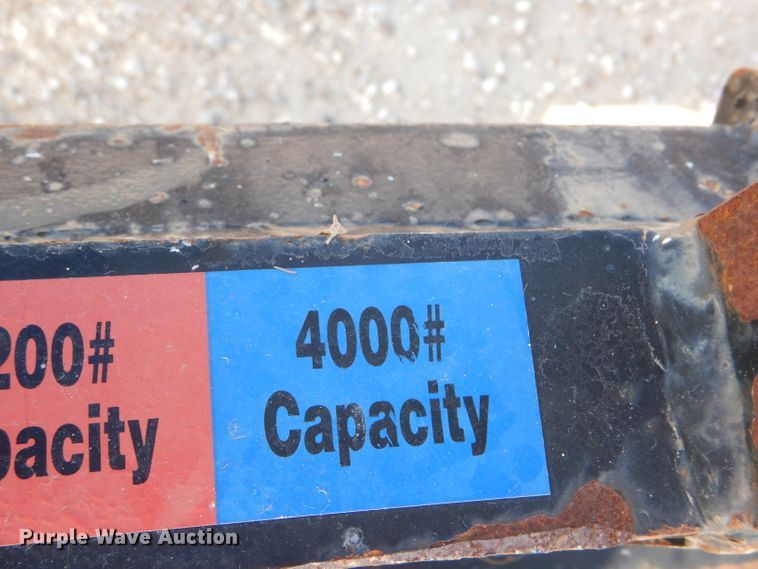 image for item GH9595 MDS skid steer pallet forks