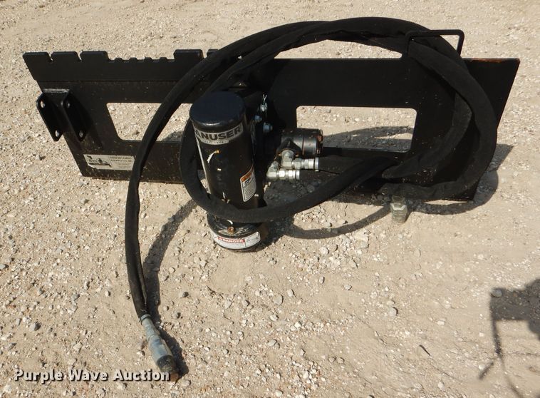 image for item GH9596 Danuser T3 skid steer post driver