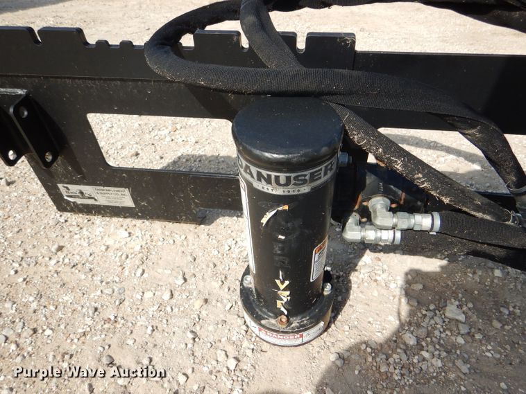 image for item GH9596 Danuser T3 skid steer post driver