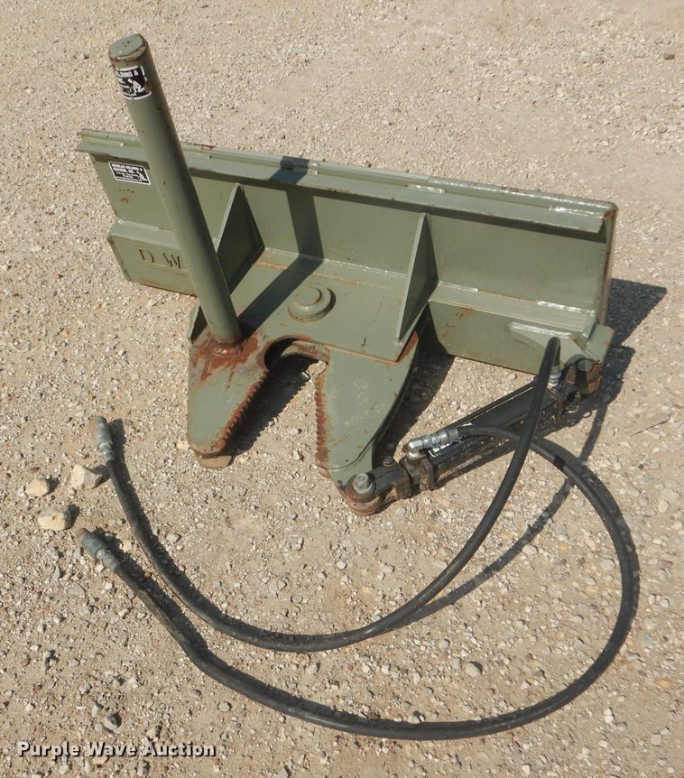 image for item GH9597 DWM skid steer post puller