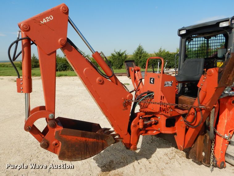 Ditch Witch A420 backhoe attachment in Ellis, KS Item GH9598 sold