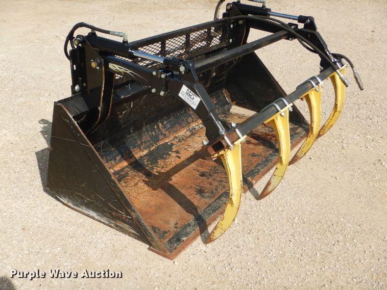 image for item GH9599 MDS skid steer grapple bucket