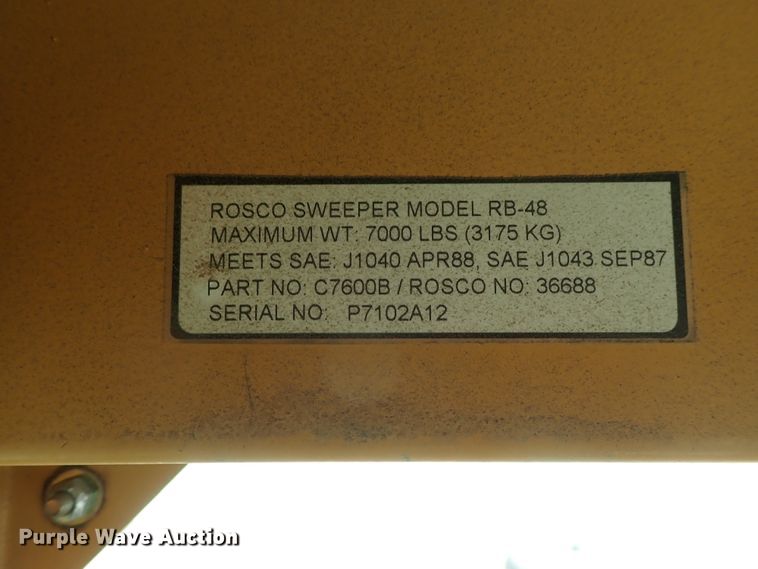 image for item DE1005 Rosco RB48 broom