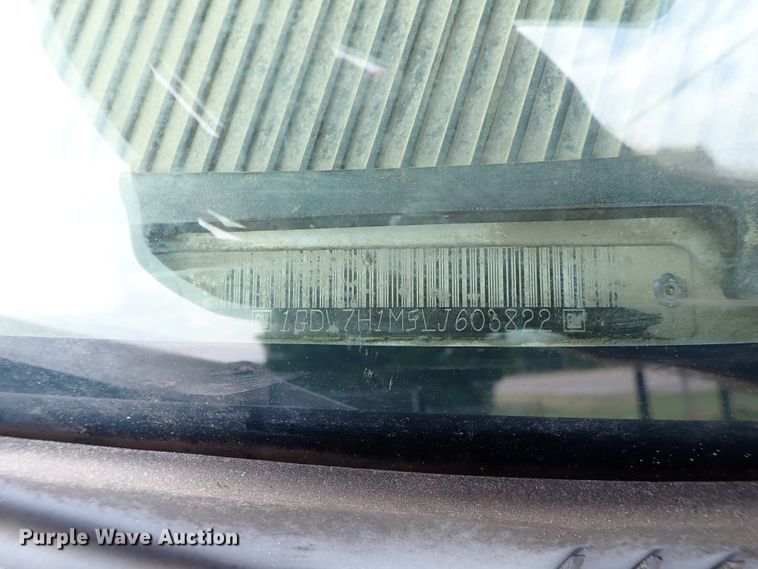 image for item DE1032 1990 GMC C7000 dump truck