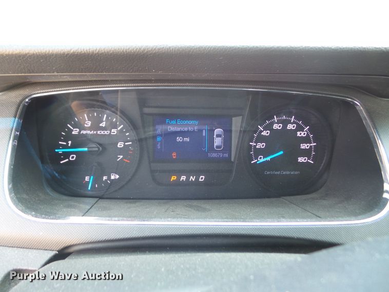 image for item DE2382 2014 Ford Taurus Police